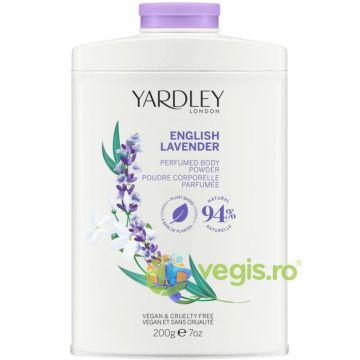Pudra de Corp cu Parfum de Lavanda Englezeasca English Lavender 200g