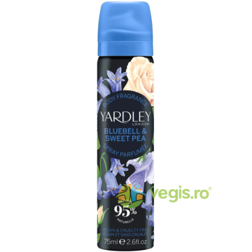 Spray de Corp cu Note Florale Bluebell&Sweet Pea 75ml