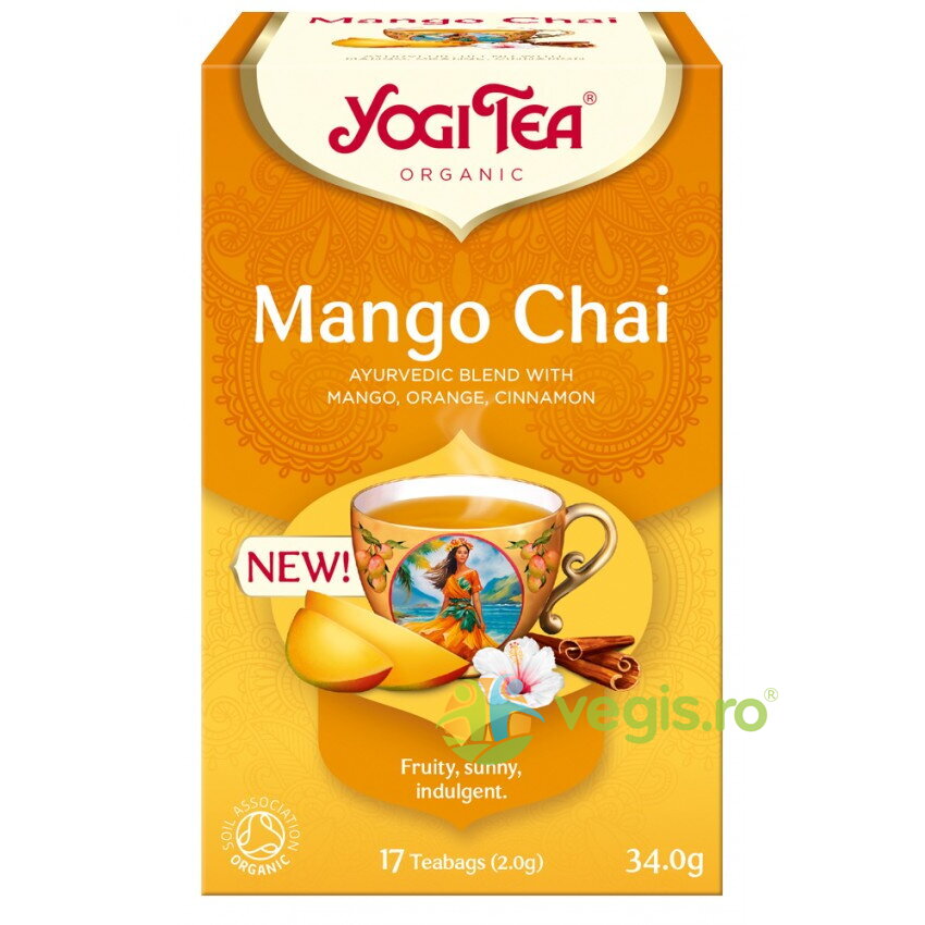 Ceai Mango Chai Ecologic/Bio 17dz