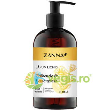 Sapun Lichid cu Galbenele si Lemongrass 330ml