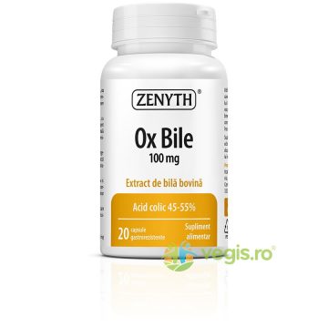 Ox Bile 100mg 20cps