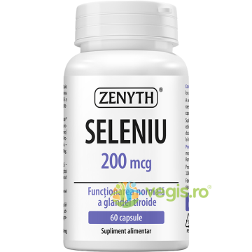 Seleniu 200mcg 60cps