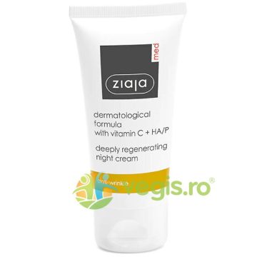 Crema de Noapte Regeneranta Antioxidanta cu Vitamina C Med  50ml