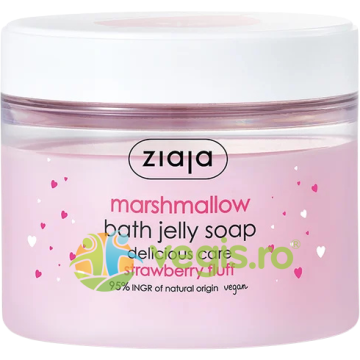 Gel - Jeleu pentru Baie Delicious Skin Care Marshmallow 260ml