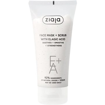 Masca si Scrub pentru Fata cu Acid Elagic 55ml