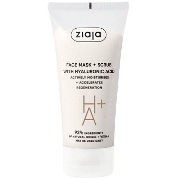 Masca si Scrub pentru Fata cu Acid Hialuronic 55ml