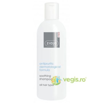 Sampon Calmant Pentru Scalp Sensibil si Prurit Ziaja Med 300ml