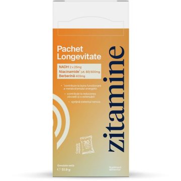 Pachet Longevitate 30 plicuri x 4cps