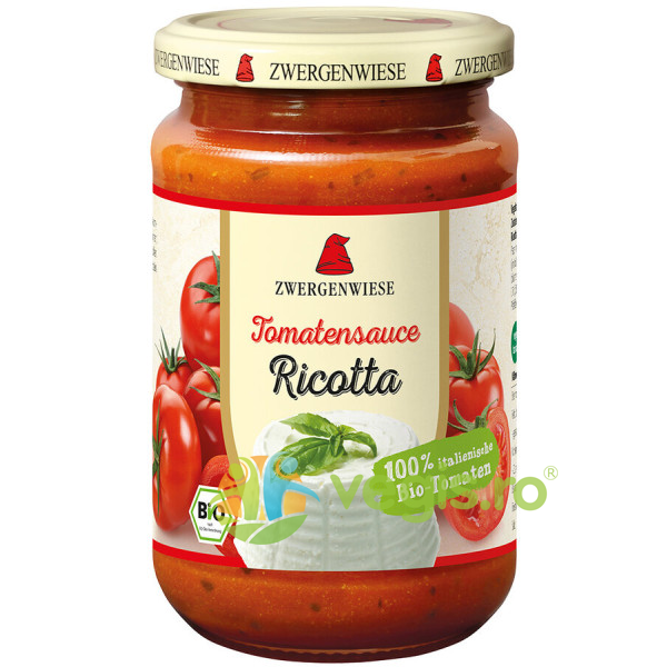 Sos de Rosii Ricotta fara Gluten Ecologic/Bio 340ml
