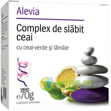 Complex De Slabit Ceai Cu Ceai  Verde Si Lamaie 70gr