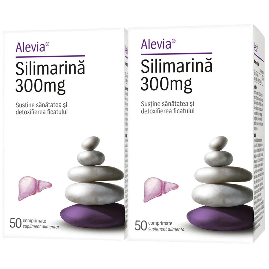 Pachet Silimarina 300mg 50cpr + 50cpr