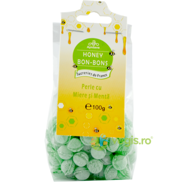 Bomboane (Perle) cu Miere si Menta 100gr
