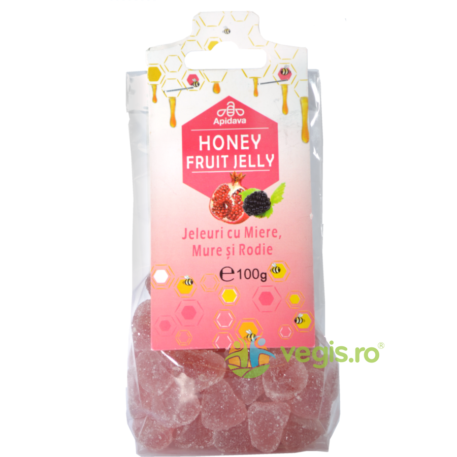 Jeleuri cu Miere, Mure si Rodie 100g