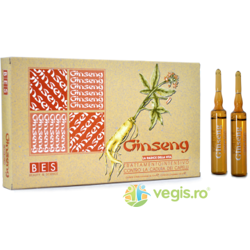 Lotiune cu Ginseng pentru Par 12 fiole