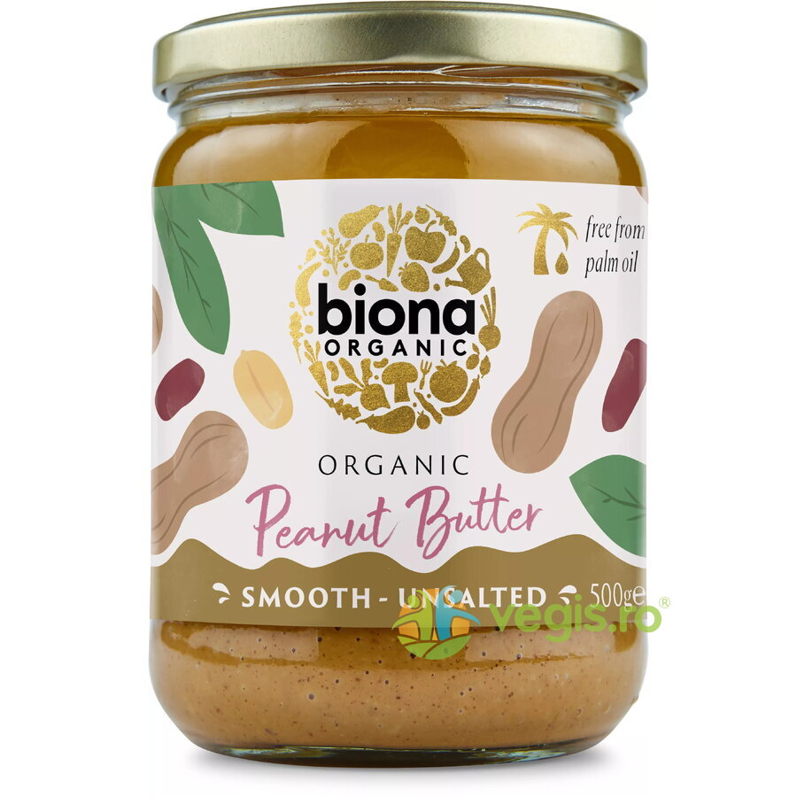 Pasta de Arahide Cremoasa fara Sare Ecologica/Bio 500g