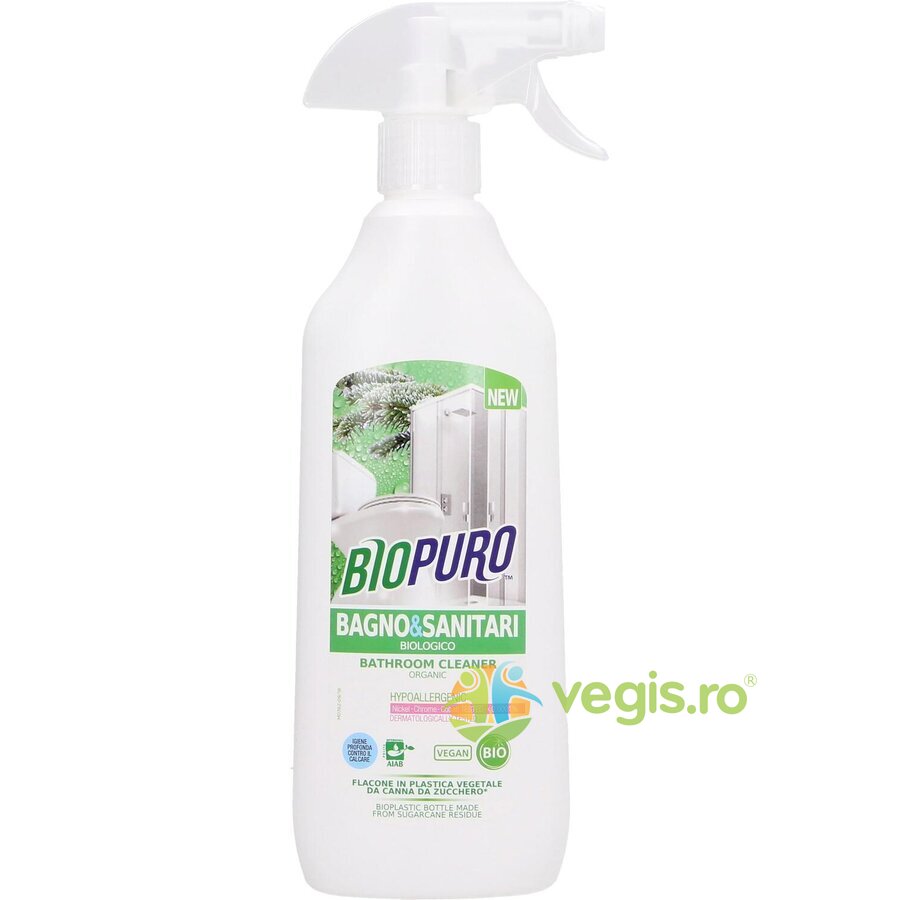 Solutie Hipoalergenica Curatare Baie si Obiecte Sanitare Ecologica/Bio 500ml