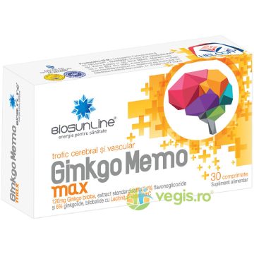 Ginkgo Memo Max 30cpr