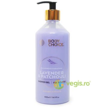 Gel de Dus Calmant si Hidratant cu Parfum de Lavanda si Patchouli 500ml