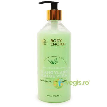 Gel de Dus Echilibrant si Relaxant cu Parfum de Ylang Ylang si Aloe Vera 500ml