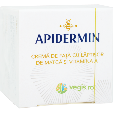 Crema de Fata cu Laptisor de Matca si Vitamina A  Apidermin 30ml