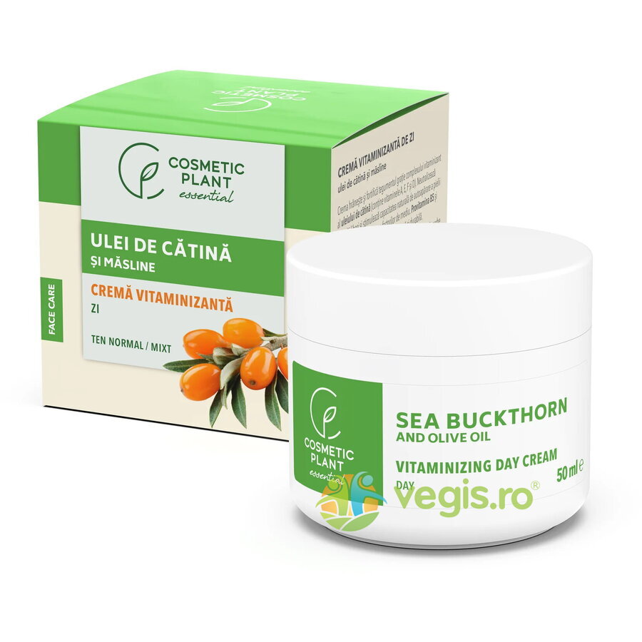 Crema Vitaminizanta de Zi cu Ulei de Catina si Ulei de Masline 50ml