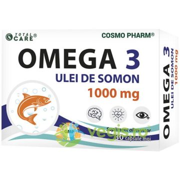 Omega 3 Ulei de Somon 30cps