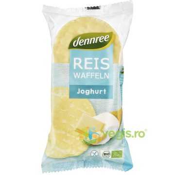 Vafe din Orez Expandat cu Crema de Iaurt Fara Gluten Ecologice/Bio 100g