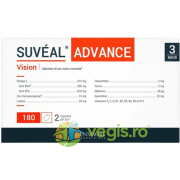 Suveal Advance (Imbatranire Avansata a Retinei, Pierderea Vederii Centrale) 180cps moi
