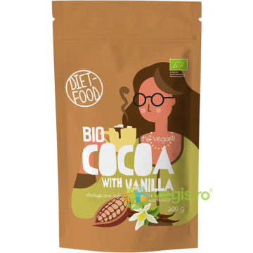 Cacao cu Aroma de Vanilie Ecologica/Bio 200g