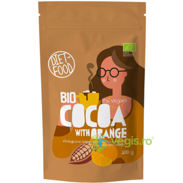 Cacao cu Aroma de Portocale Ecologica/Bio 200g