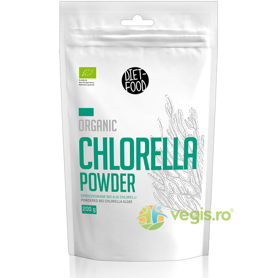 Chlorella Pulbere Ecologica/Bio 200g