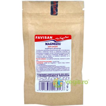 Sare Amara (Sulfat de magneziu) 40gr