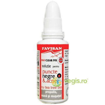 Solutie pentru Puncte Negre si Acnee Bio 30ml