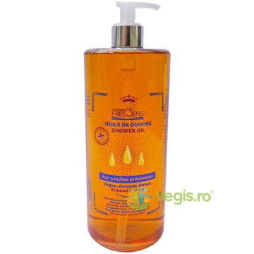 Ulei de Dus Ultrahranitor cu 3 Uleiuri Pretioase de Argan, Migdale Dulci si Masline 400ml