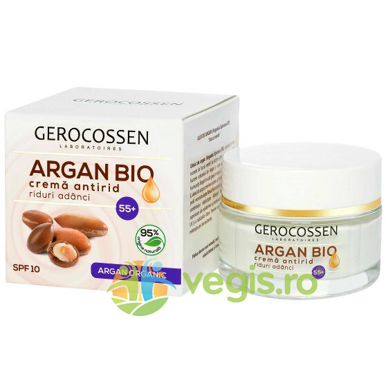 Argan Bio Crema Antrid Riduri Adanci 55+ 50ml