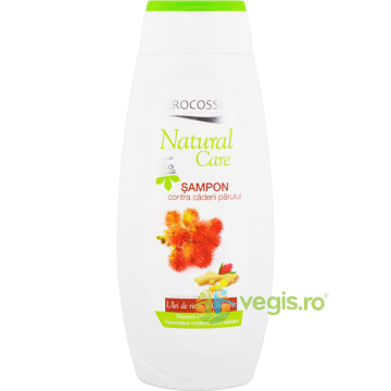Sampon Contra Caderii Parului cu Ulei de Ricin si Ghimbir Natural Care 400ml
