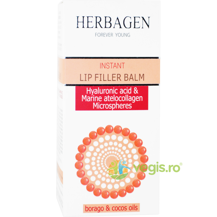 Balsam de Buze Filler Instant cu Microsfere de Acid Hialuronic si Atellocolagen 30g