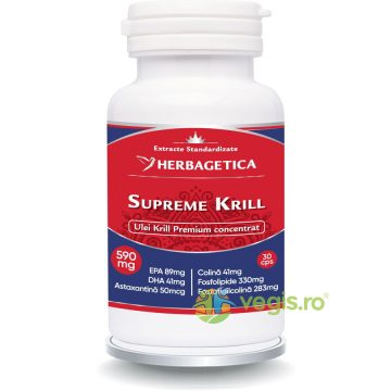 Supreme Krill Oil Omega 3 30Cps