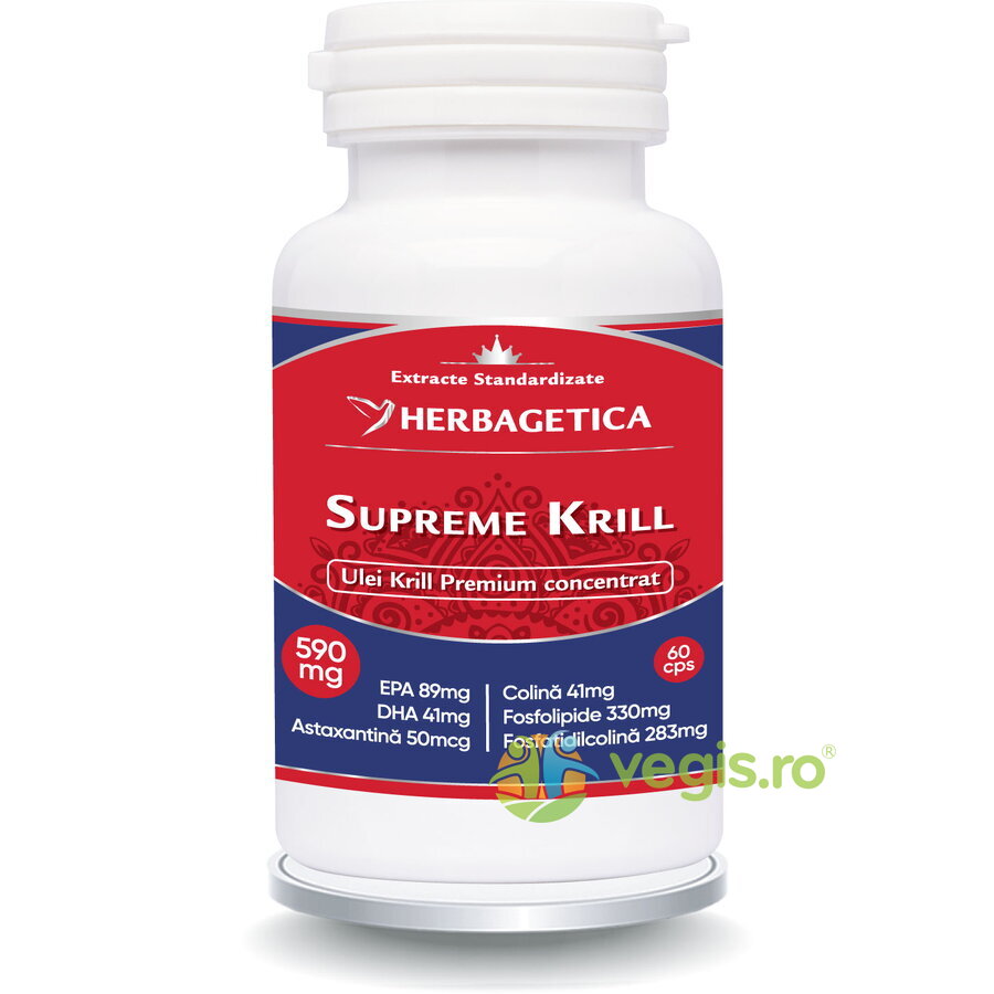 Supreme Krill Oil Omega 3 60Cps