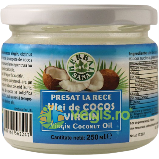 Ulei Cocos Virgin 250ml
