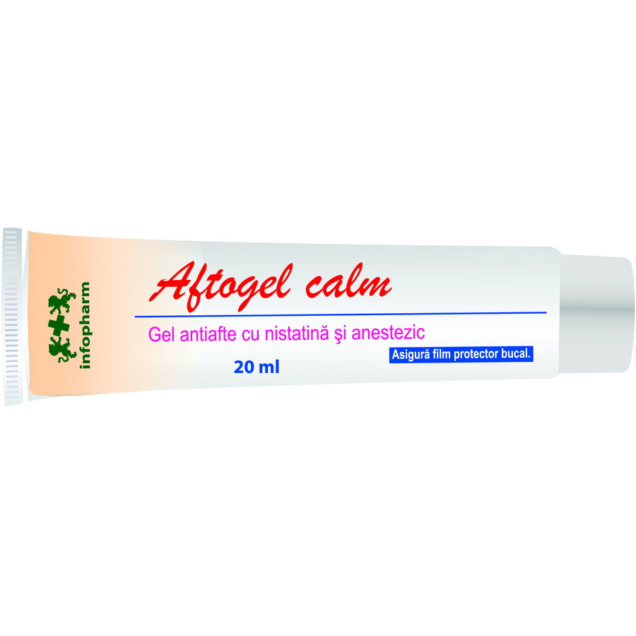 Aftogel Calm cu Nistatina si Anestezic 20ml