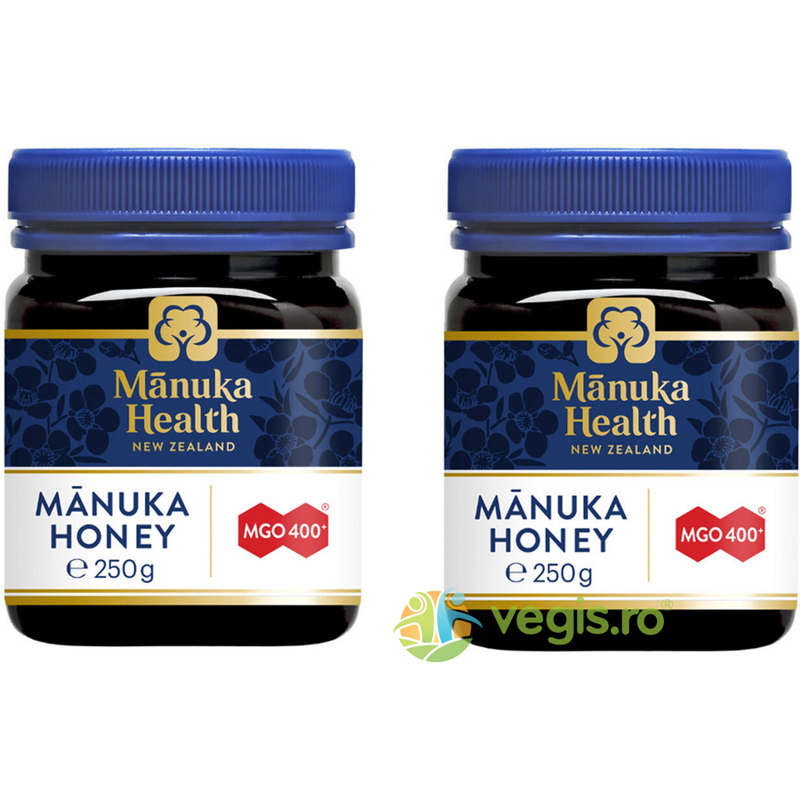 Pachet Miere de Manuka (MGO 400+) 250g+250g