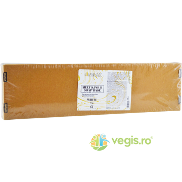 Baza de Sapun Melt & Pour Alb 1kg