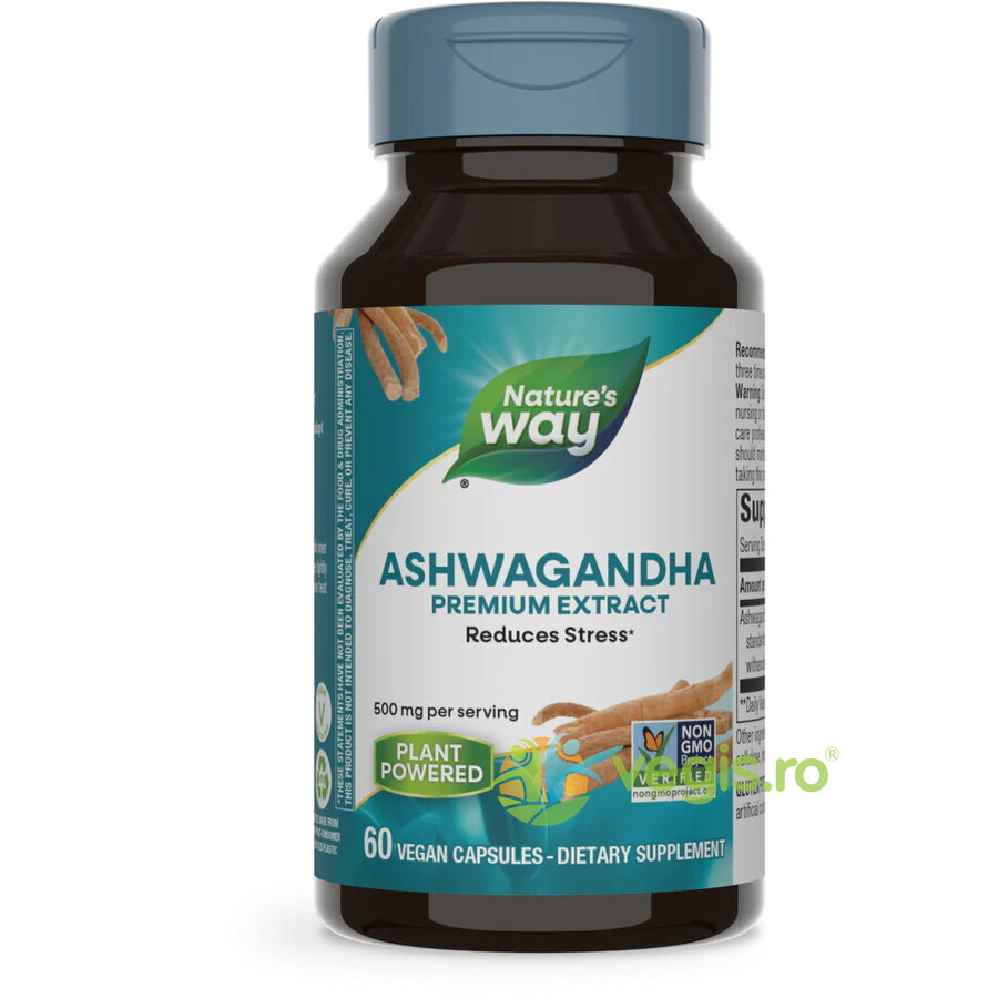 Ashwagandha SE 500mg 60cps Secom,