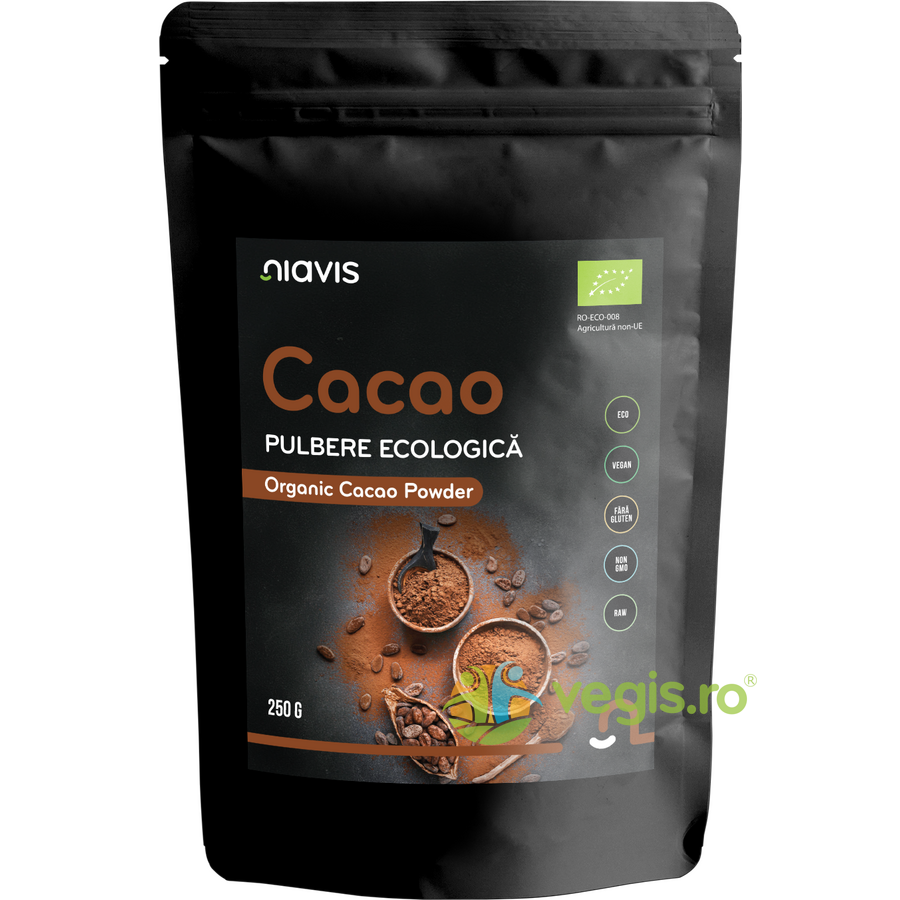 Cacao Pulbere Raw Ecologica/Bio 250g