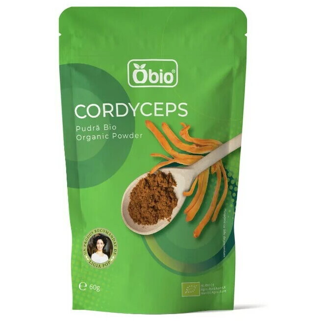 Cordyceps Pulbere fara Gluten Ecologica/Bio 60g