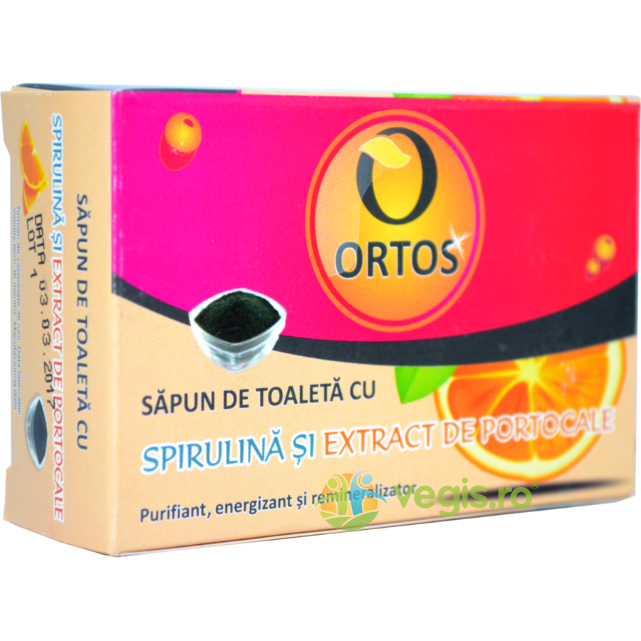 Sapun Cu Spirulina Si Portocale 100g