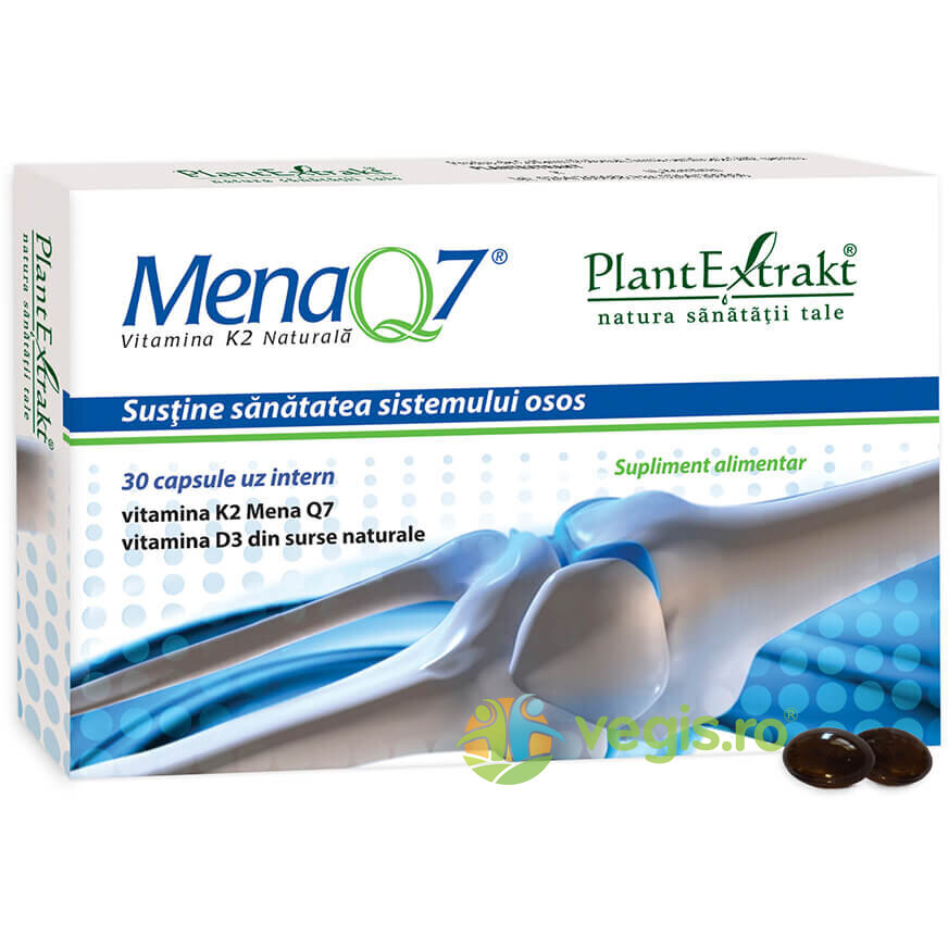 Mena Q7 Vitamina K2 Naturala 30cps