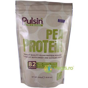 Pulsin Pudra Proteica Din Mazare  Raw 250g