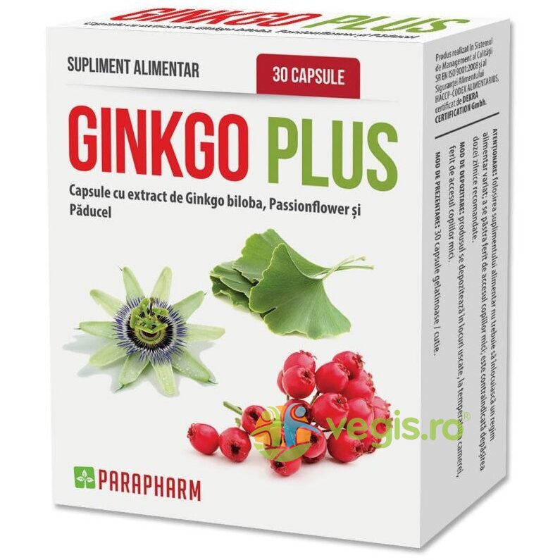 Ginkgo Plus (Ginkgo Biloba) 30cps